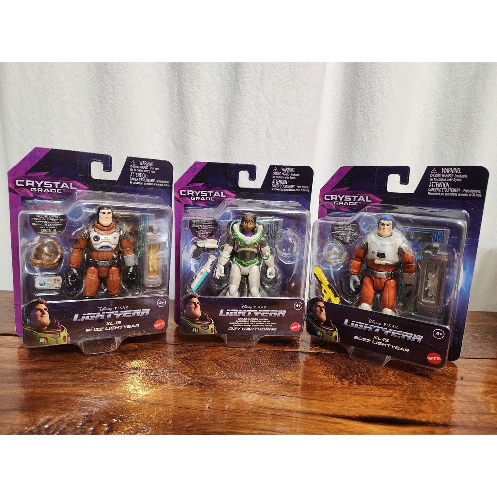NEW Crystal Grade Lightyear XL-13, XL-15 Buzz and Izzy Hawthorne‎